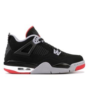 Black and Red Youth Sneakers